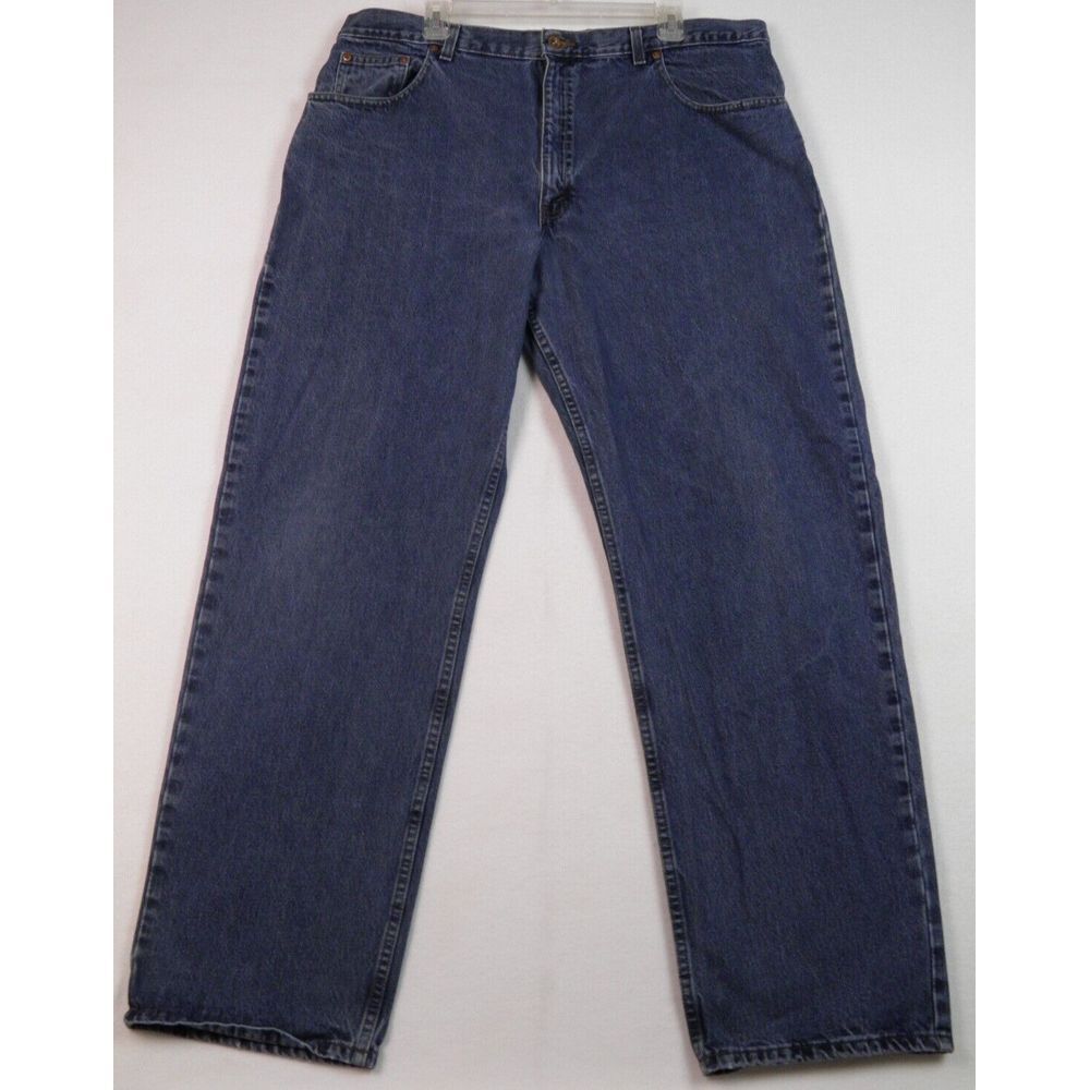 Arizona Jean Co Straight‎ Leg  Medium Wash Jeans Size 40 x 30 Pockets